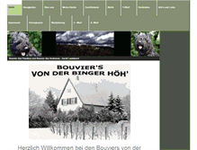 Tablet Screenshot of bouvier-lautebach.de